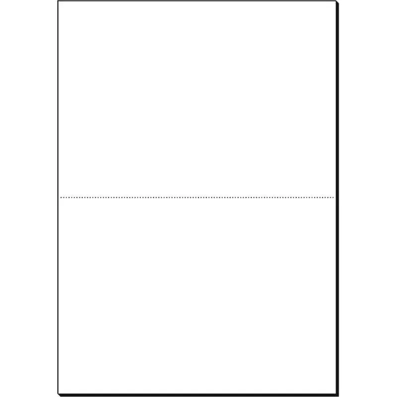 100 feuilles A4 micro perforées au format A5 (200 A5)