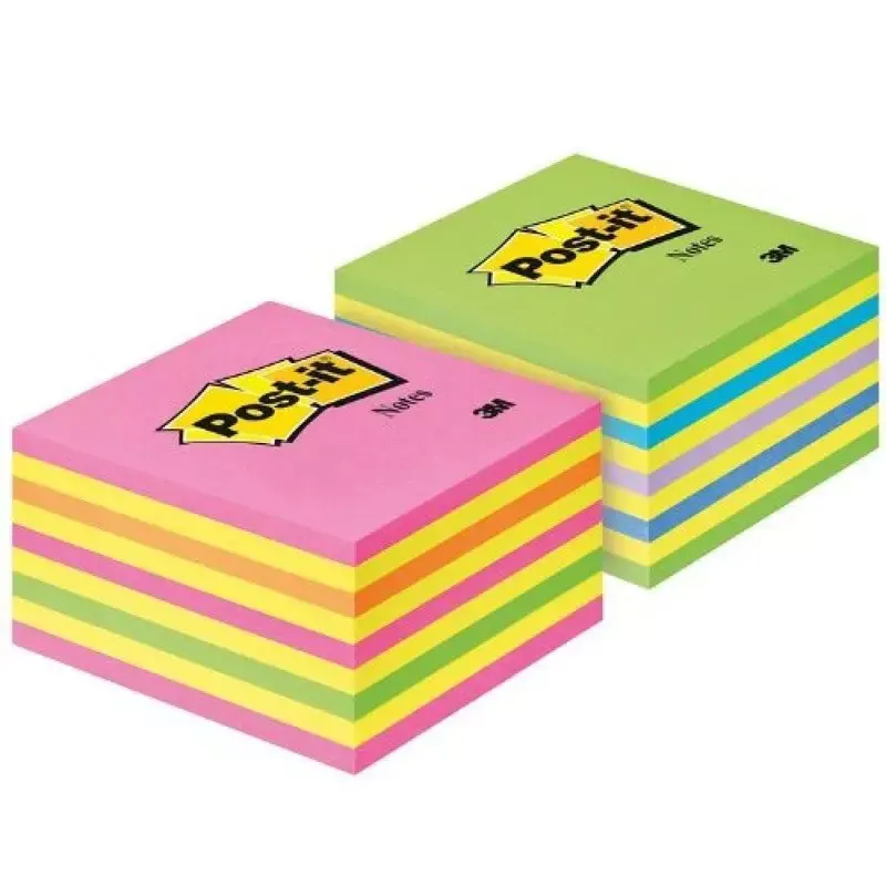3M cubes de Notes Post-it - 76x76 mm - pack promo