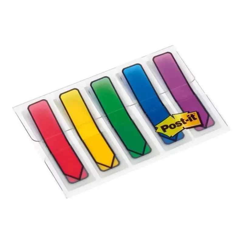 3M Post-it Index mini flèches - 5 couleurs 20 pièces - 11,9 x 43,2 mm