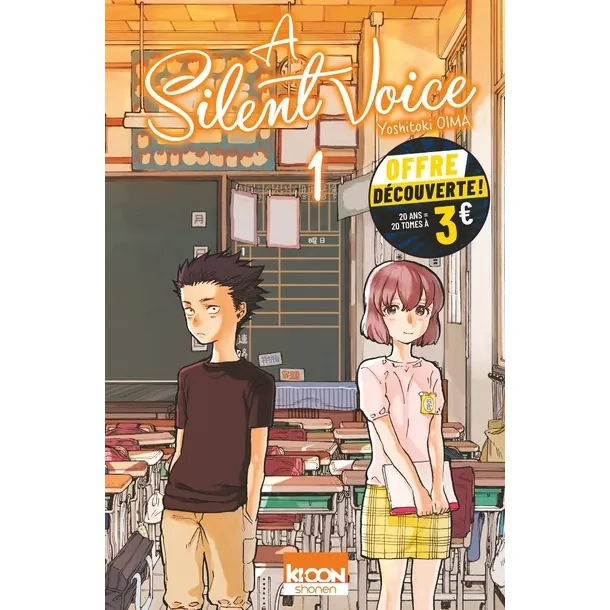 A Silent Voice - Tome 1 - Édition découverte 3 €