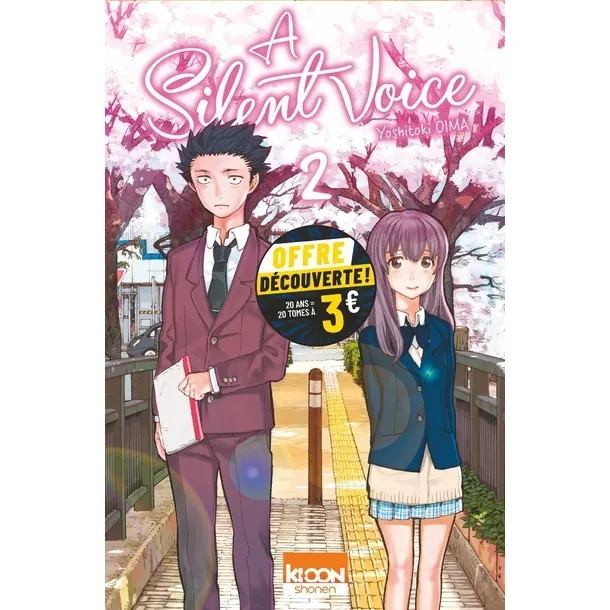 A Silent Voice - Tome 2 - Édition découverte 3 €