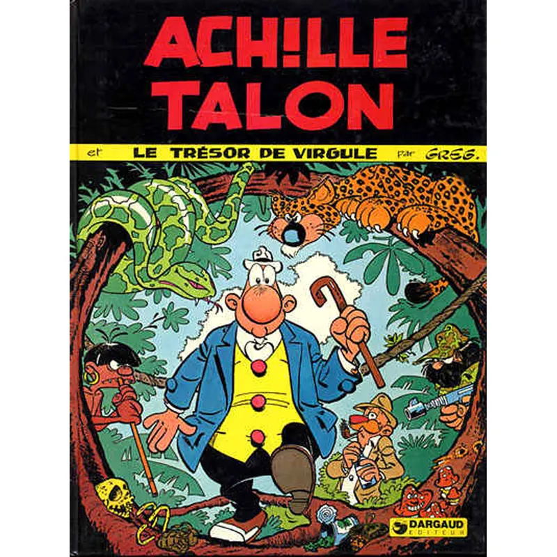 Achille Talon - Tome 16 : Achille Talon et le trésor de Virgule