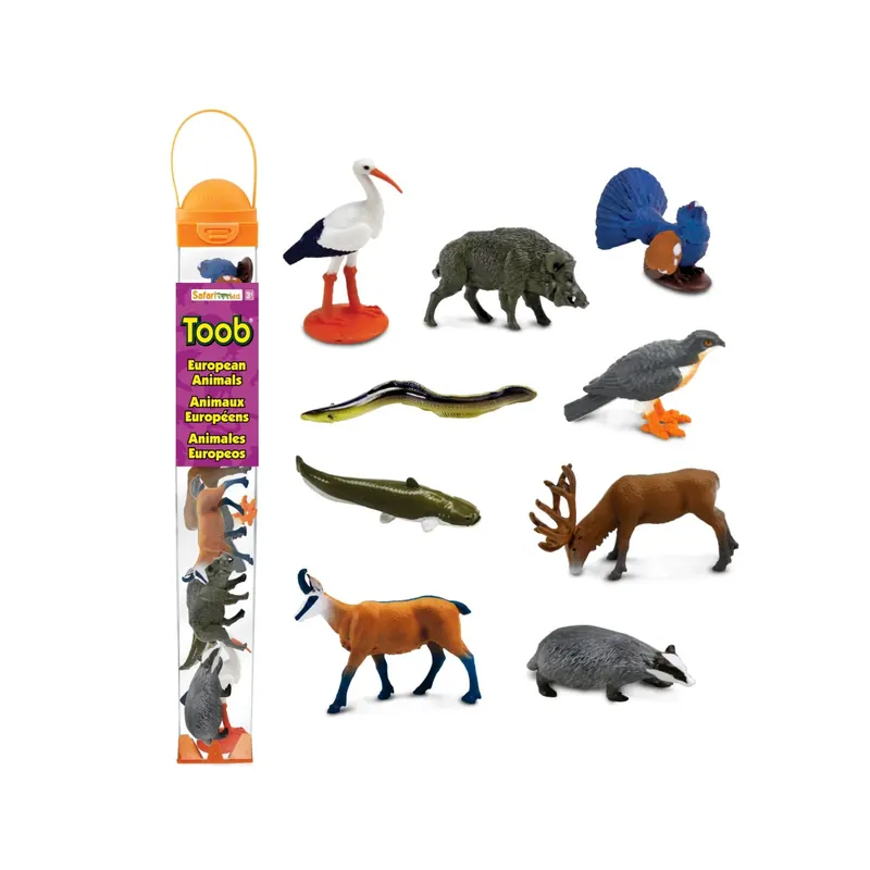 Animaux d'Europe Toob Safari Ltd - Figurines de la Faune 102488