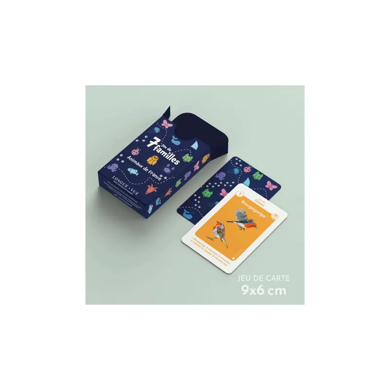 Animaux de France - Jeu de Cartes 7 Familles
