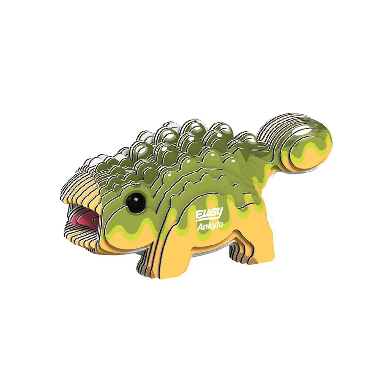 Ankylosaure - Puzzle Eugy - Dinosaure blindé 3D à collectionner