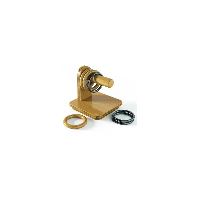 Anneaux sur tige horizontale - Matériel Montessori GAM 1MM281