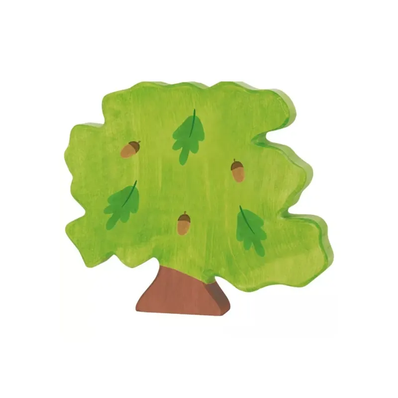 Arbre Chêne en Bois - Figurine Décor Naturel Holztiger 80610