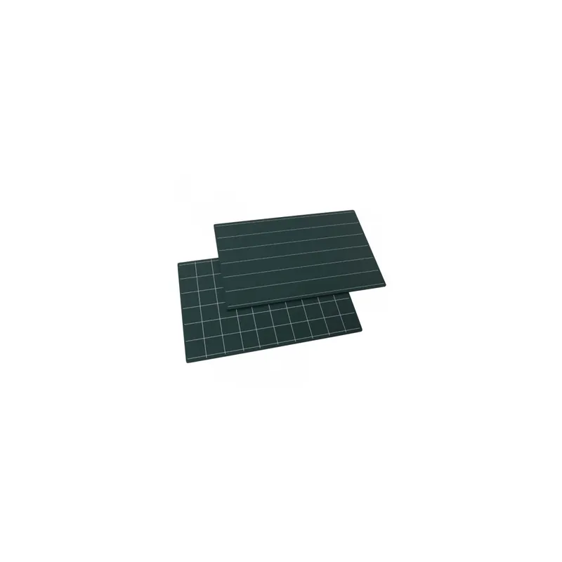 Ardoises avec lignes et carrés: ensemble de 2 - Matériel Montessori GAM 1MM05413