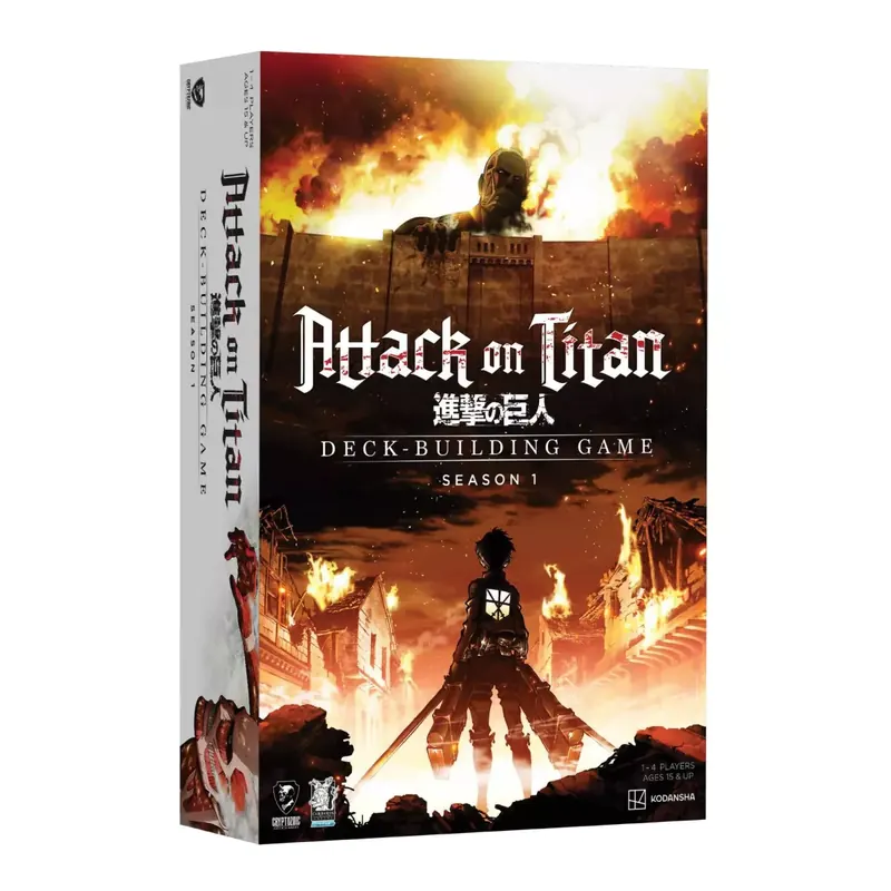 Attack on Titan Deck-Building Game : Season 1 - Version Anglaise
