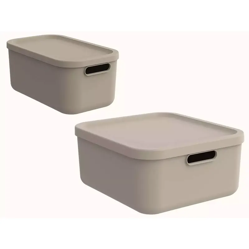 Bac de rangement "ALBULA LIGHT" en plastique recyclé
