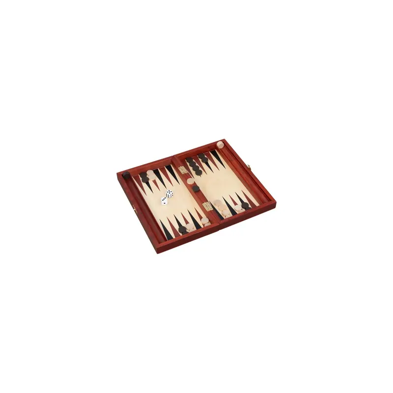 Backgammon en coffret bois – Jeu de société classique