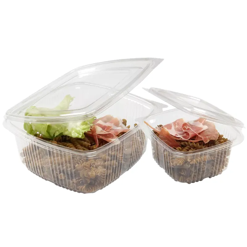 Barquette traiteur écologique en PET recyclé