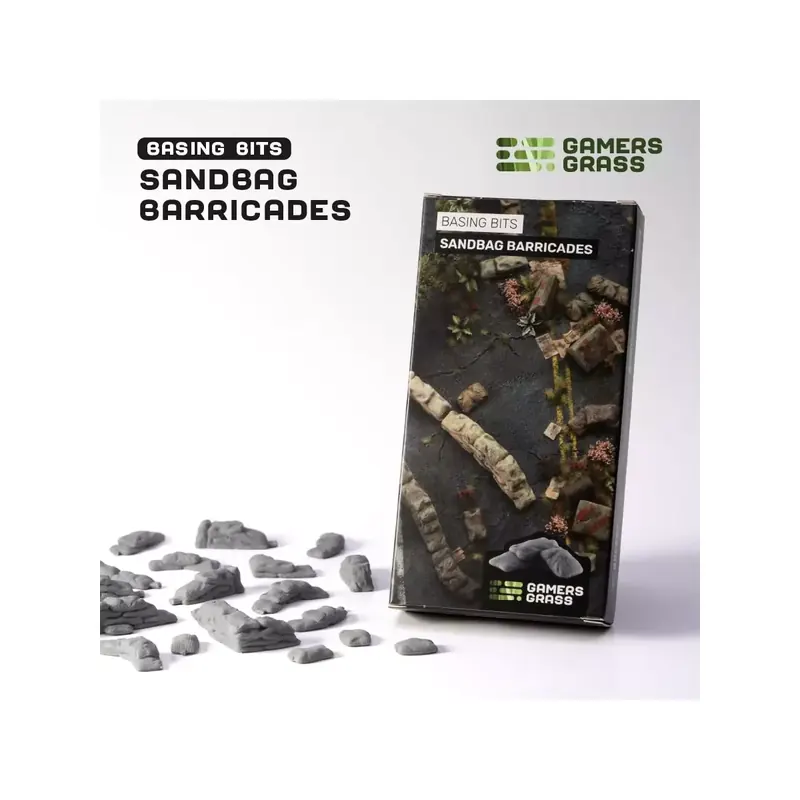 Basing Bits : Sandbag Barricades - Gamers Grass