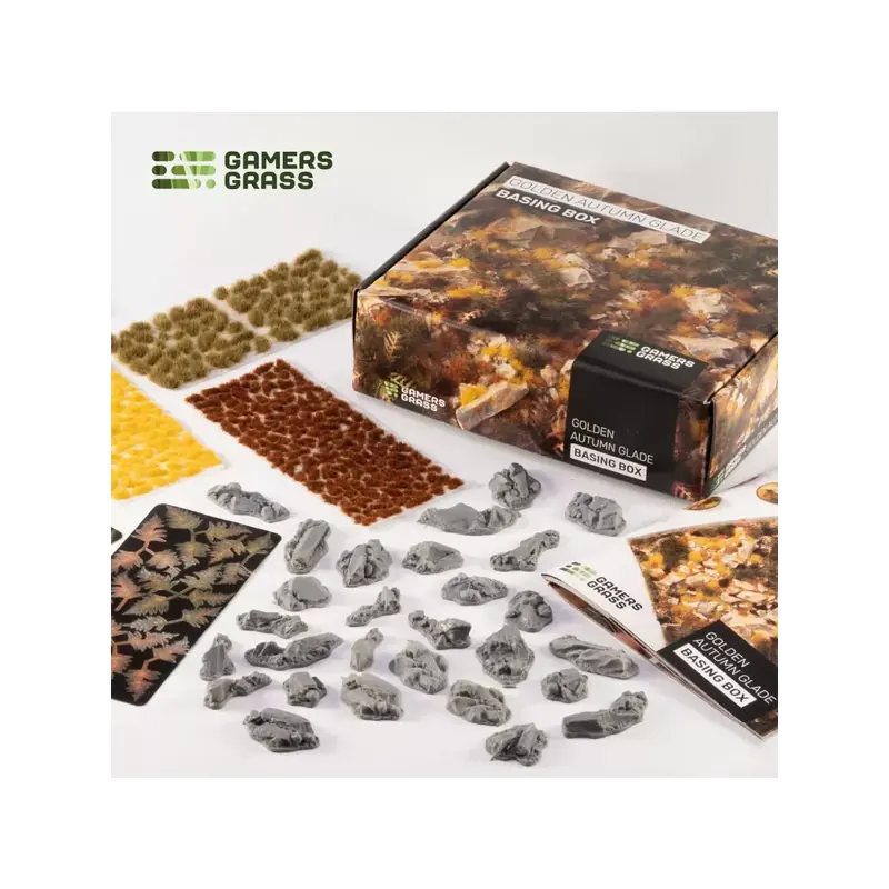 Basing Box : Golden Autumn Glade - Gamers Grass