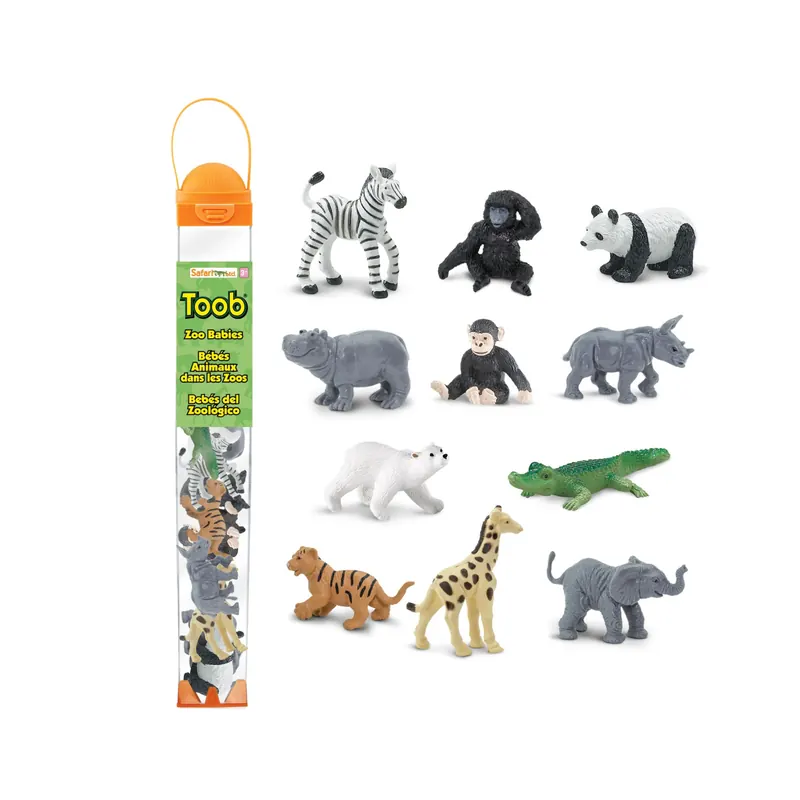 Bébés Animaux du Zoo - Tube Safari Ltd