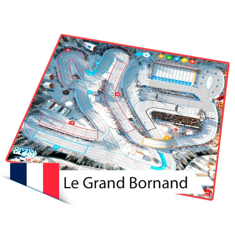 Biathlon Crystal Globe : Double-pistes 3D Annecy Le Grand-Bornand France - Extension