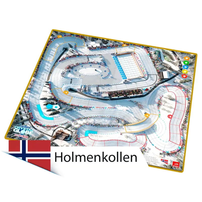 Biathlon Crystal Globe : Double-pistes 3D Holmenkollen Norvège - Extension