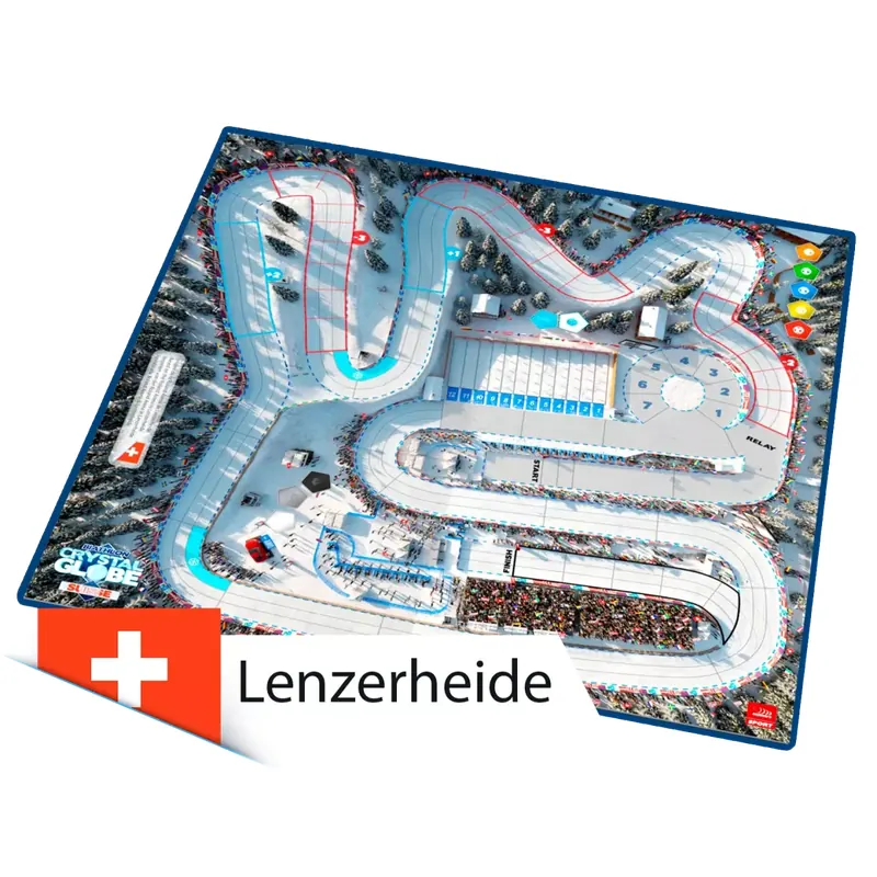 Biathlon Crystal Globe : Double-pistes 3D Lenzerheide Suisse - Extension