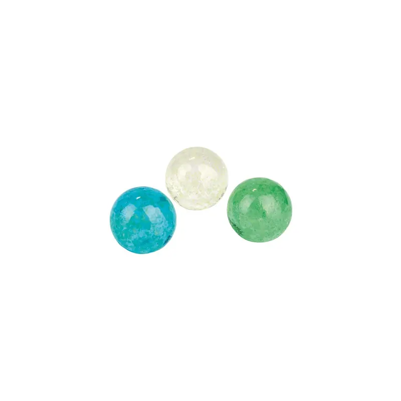 Billes Clair de Lune Phosphorescentes - Set de 3 Billes en Verre qui Brillent dans l'Obscurité