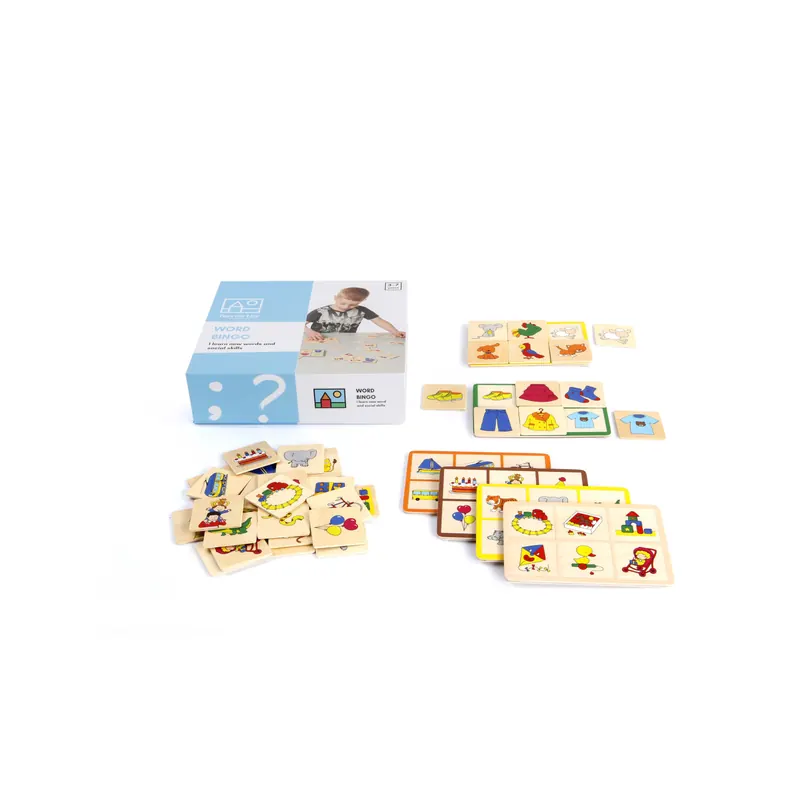 Bingo de mots Toys For Life - Activité de langage