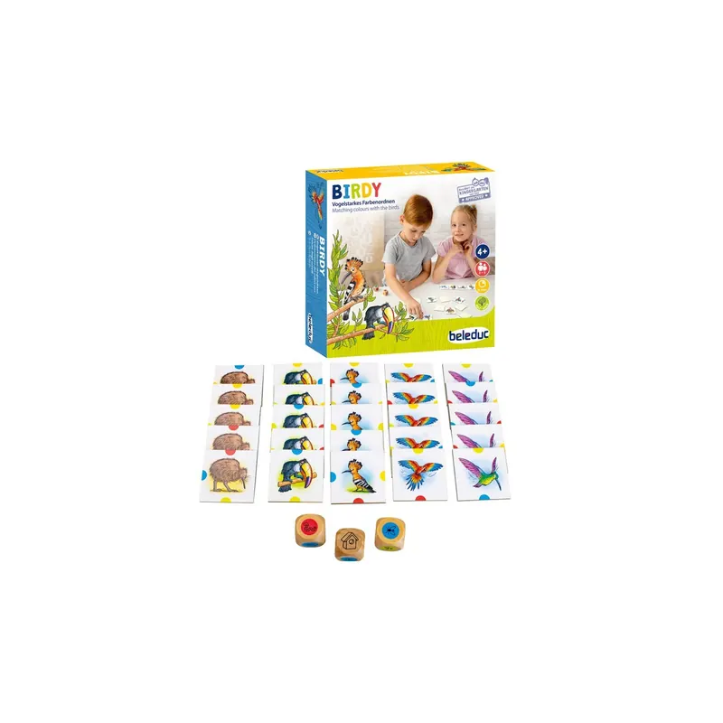 Birdy par Beleduc jeu d'Associations et découvertes
