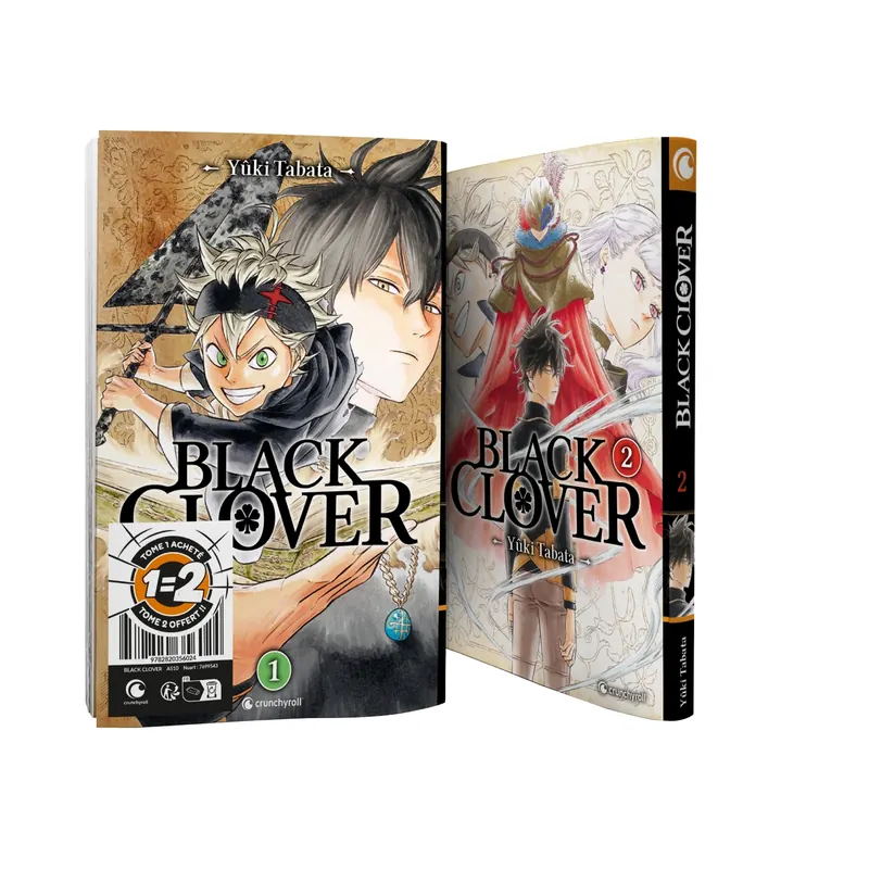 Black Clover - Tomes 1 & 2 - Offre 2026