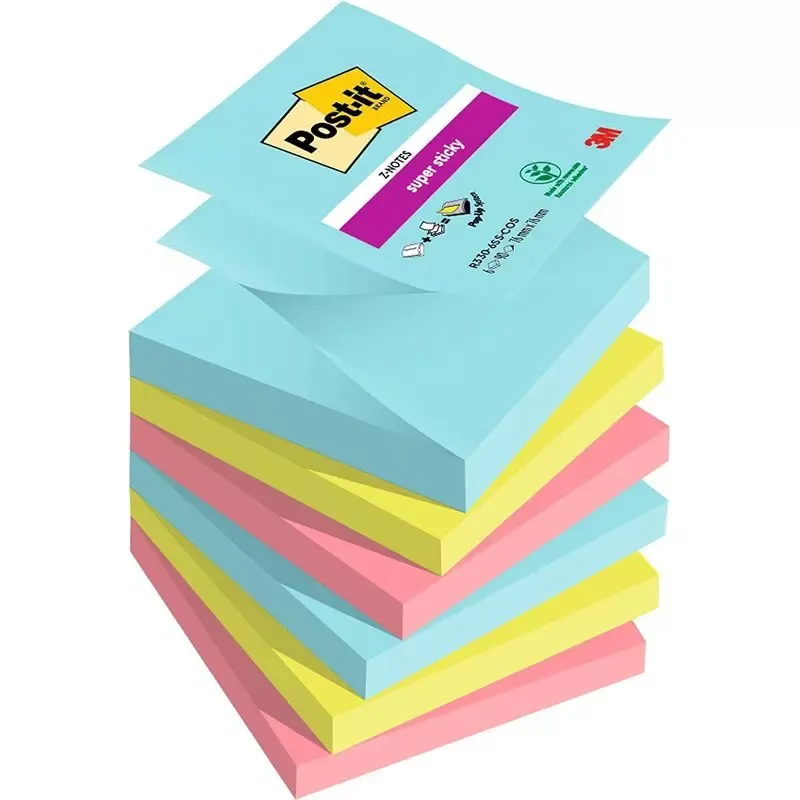 Bloc-note adhésif Super Sticky Z-Notes Cosmic