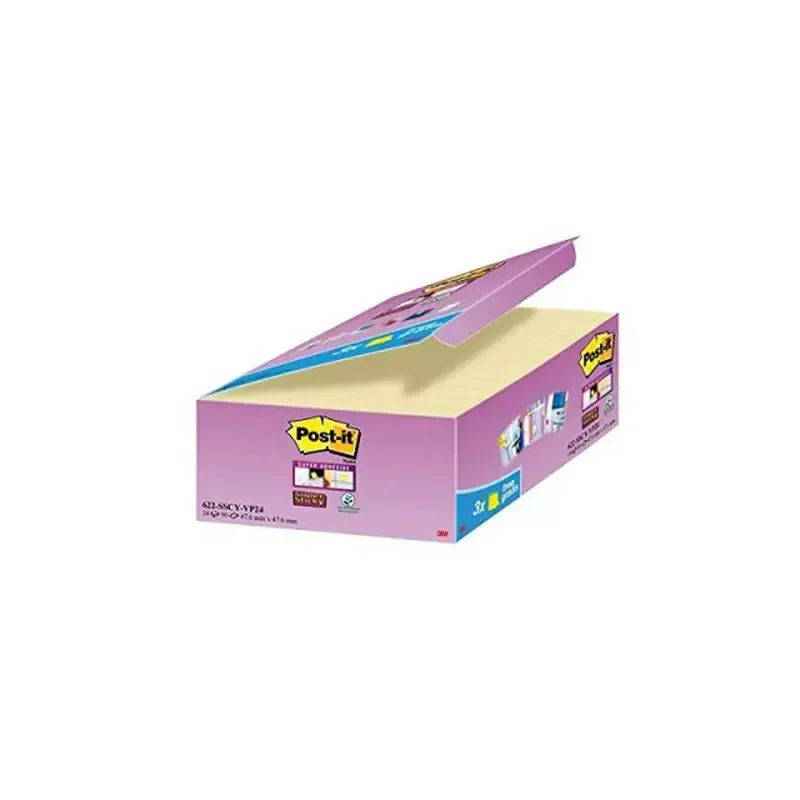 Bloc-note Super Sticky Notes, 48 x 48 mm