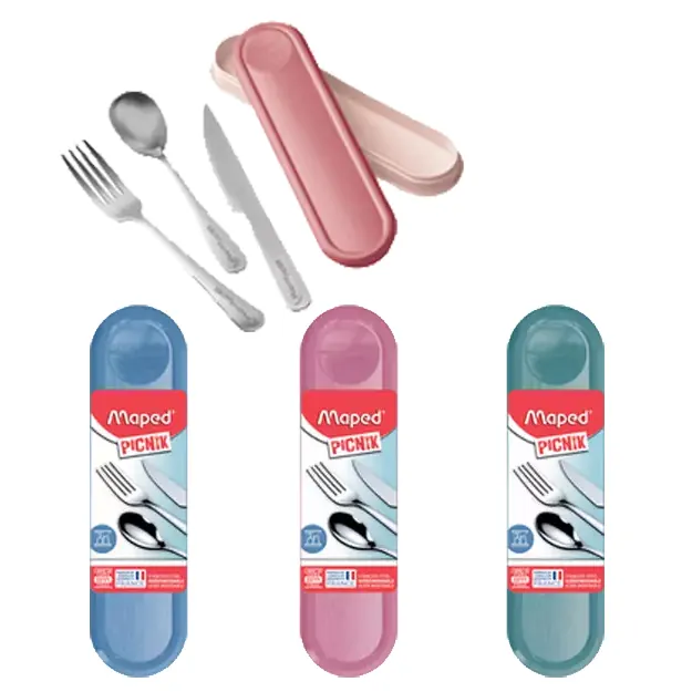 Boîte à couverts en inox