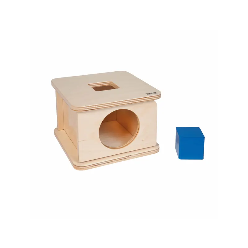Boîte à encastrement - cube Montessori - Nienhuis 042300