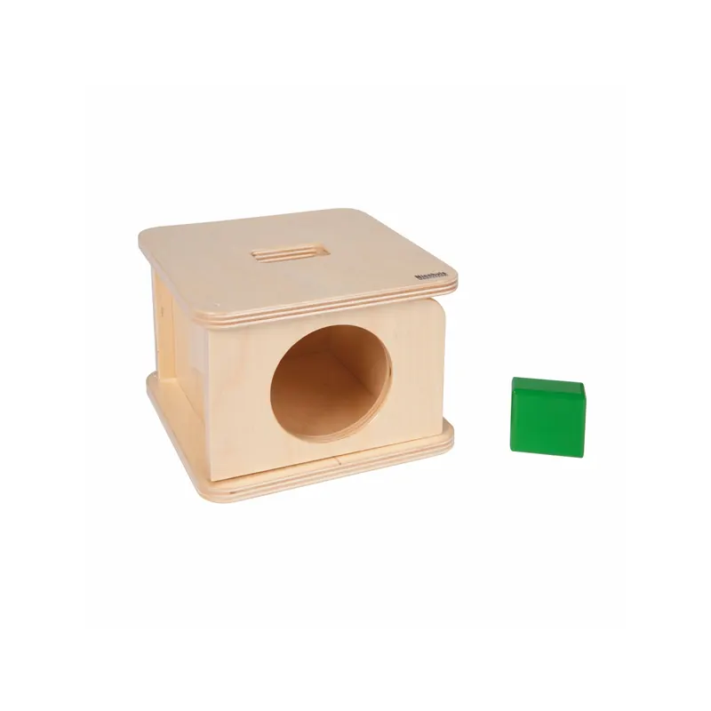 Boîte à encastrement – parallélépipède rectangle Montessori - Nienhuis 042500