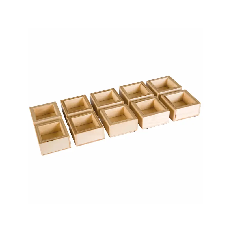 Boîte bois pour dé de travail indépendant petit (10) - Jegro