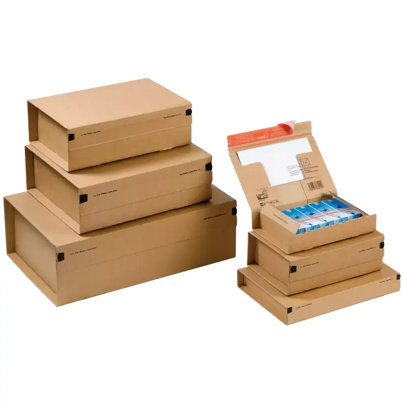Boîte d'expédition en carton