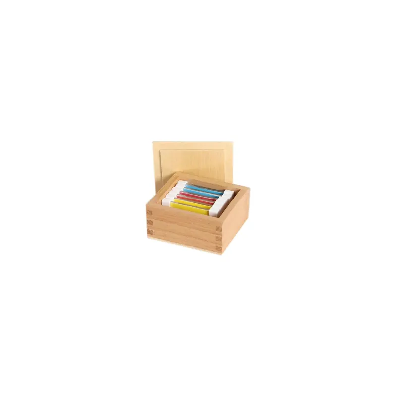 Boîte de Couleurs Montessori - Apprentissage des Couleurs Primaires
