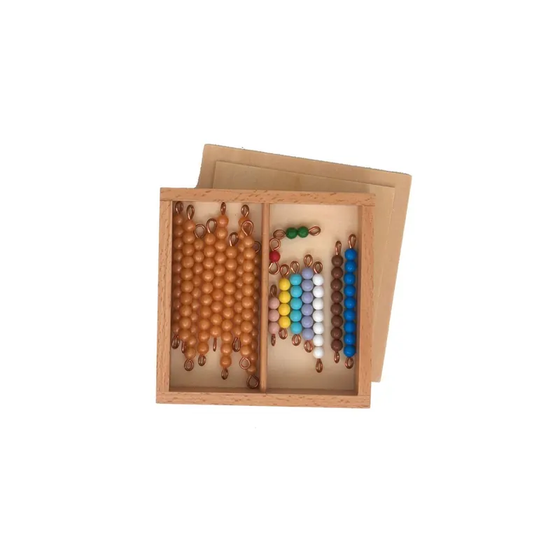 Boîte de Perles pour la Table de Seguin | Matériel Mathématiques Montessori