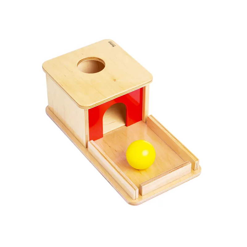 Boite permanence de l'objet avec plateau Montessori - Nienhuis 041100