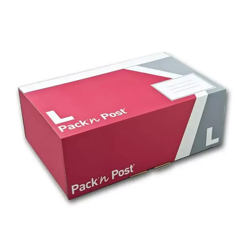 Boîte postale carton anti-chocs taille L, 395 x 250 x 140 mm