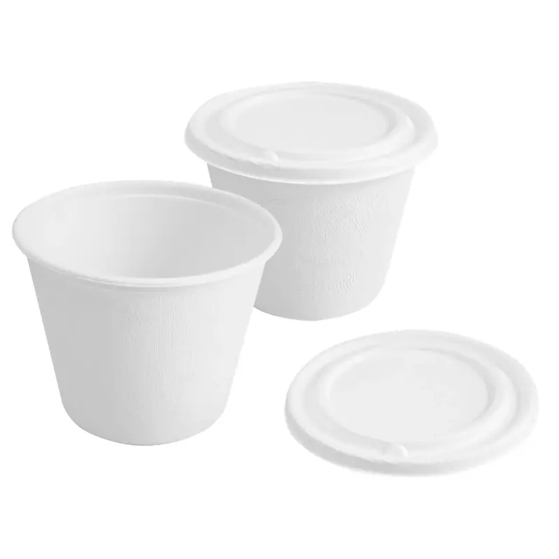 Bol avec couvercle compostable NATURE Star