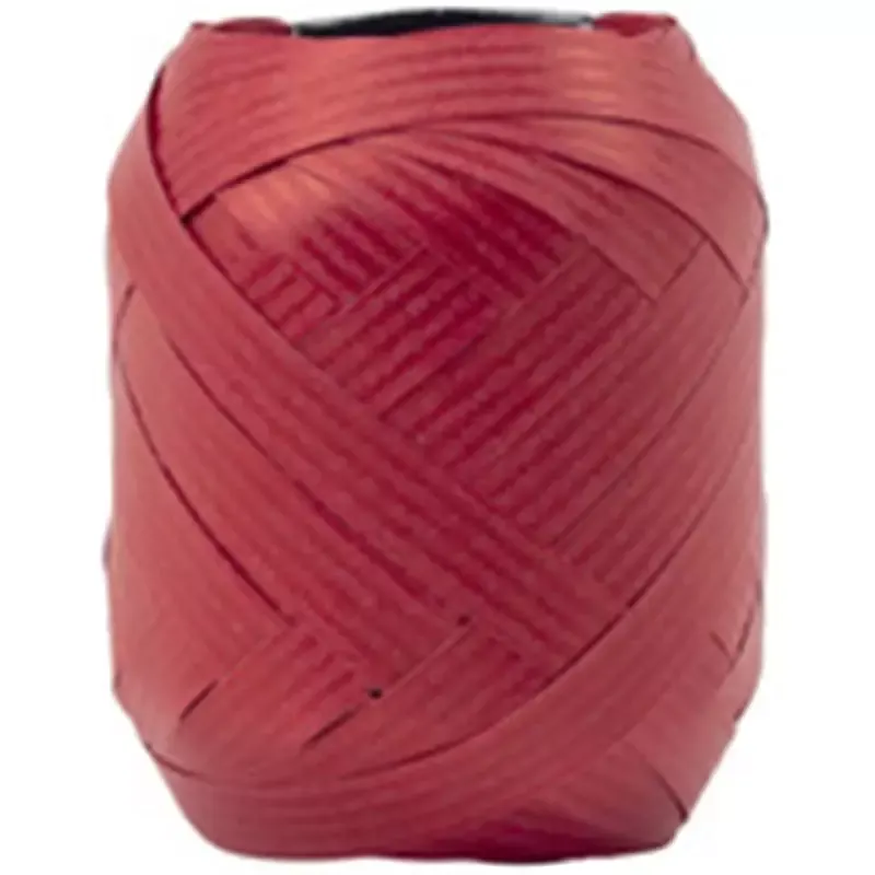 Bolduc en pelote, papier d'emballage, 15 m , rouge