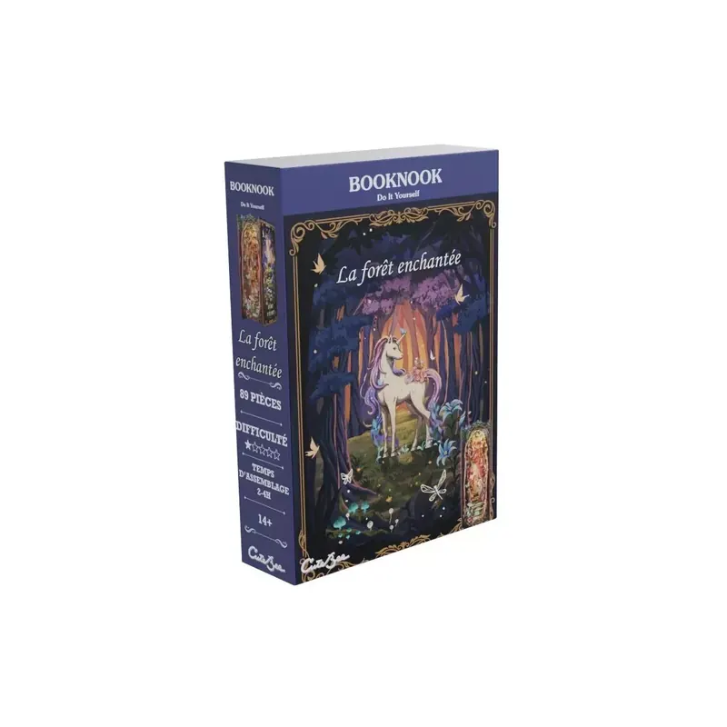 Book Nook CuteBee - La Forêt Enchantée - 89 Pièces