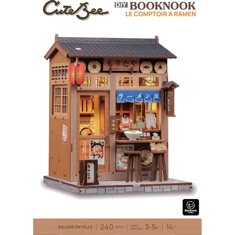 Book Nook CuteBee - Le Comptoir à Ramen - 240 Pièces