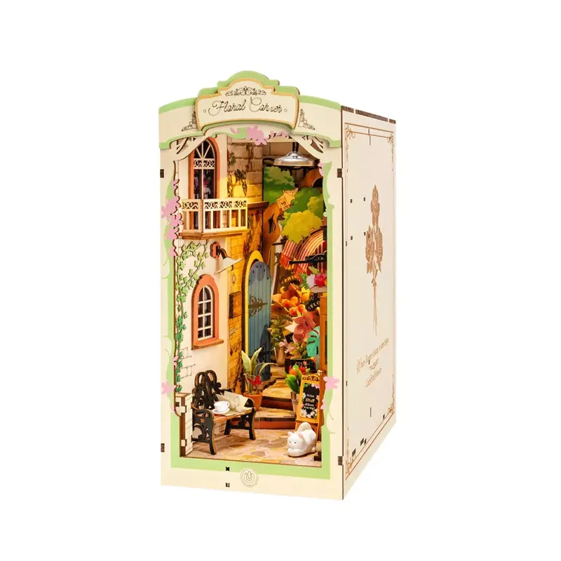 Book Nook Rolife - Floral Corner - 164 Pièces