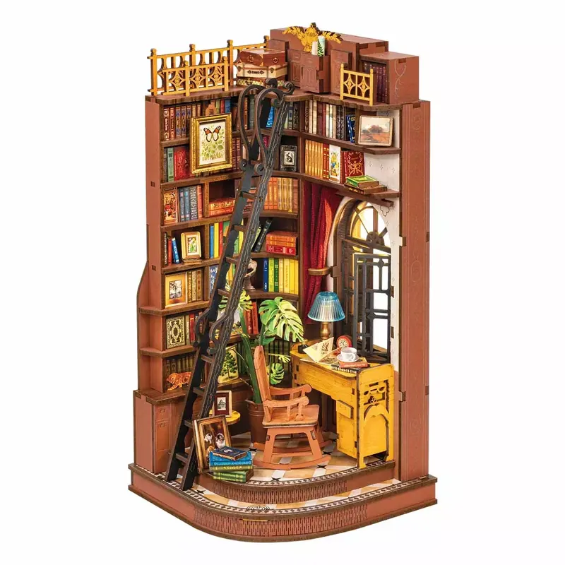 Book Nook Rolife - Silent Corner Study - 196 Pièces