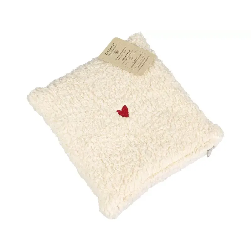 Bouillotte garnie de noyaux cerises