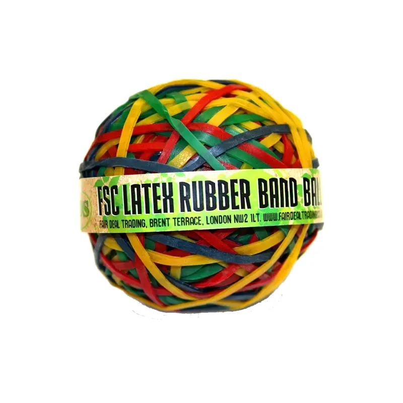 Bracelet en caoutchouc naturel certifié