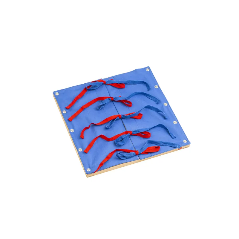 Cadre d'habillage Montessori GAM - Lacets en deux couleurs