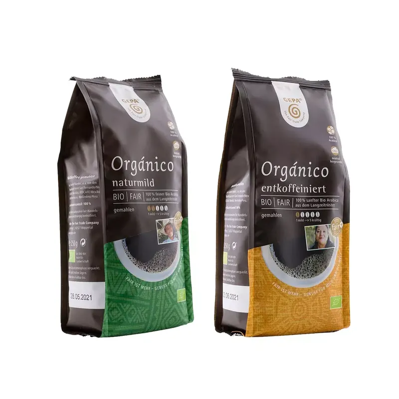 Café bio moulu Organico GEPA