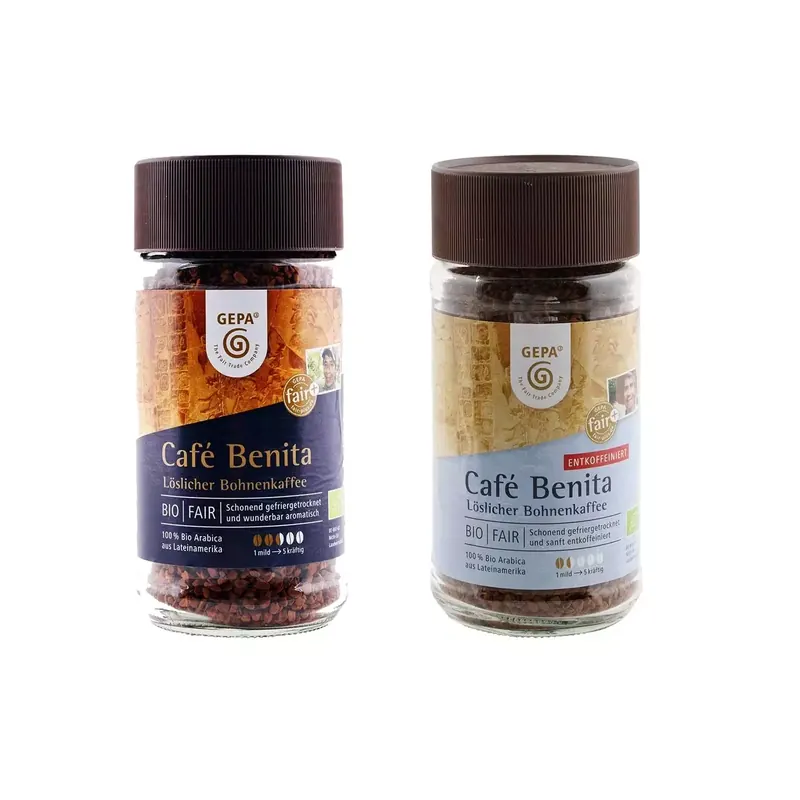 Café soluble bio GEPA « Benita »