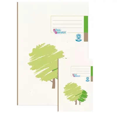 Cahiers papier recyclé « Arbre Vert »