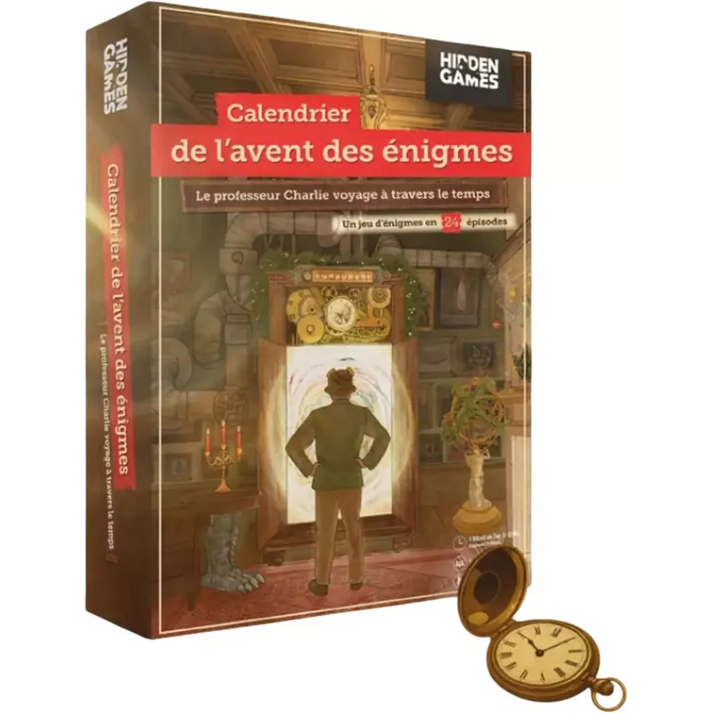 Calendrier de l'Avent Hidden Games - Le Professeur Charlie voyage à travers le Temps